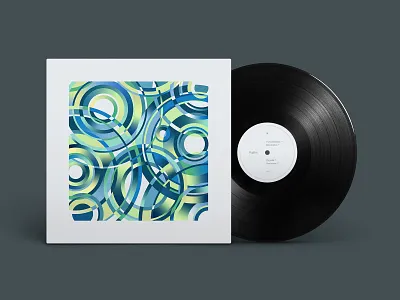 Pugilist - 'Chrysalis' [TRSK005] bass music bespoke circles commissioned creative direction custom design dubstep illustration music packaging pattern print techno trusik typography vinyl cover vinyl record
