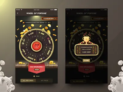 Gambling page black button chain dice go lose number page pig result slyder adventures trophy ui win 黑色