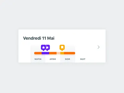 Timeline tests agenda calendar design system hours ios mobile schedule style guide timeline ui ui kit