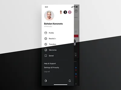 Rewind: Menu bet football gambling igambling igaming ios menu juventus memories menu rewind sport bet sport interface sports app sports feed sports menu sports ui sportsbook transfers