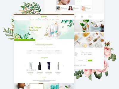 Ocolus - Cosmetic E-Commerce WordPress Theme cosmetic cosmetics design ecommerce minimal multipurpose ocolus theme design theme for wordpress theme forest typography ui ux wordpress wordpress design wordpress development wordpress theme wordpress themes