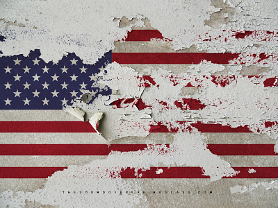 WIP - Cracked Paint & Vintage - Rustic Logo Mock Up Series american flag branding flag graffiti graphic design logo logo mock up logo mock ups logo mockup mock up mockup mural murals presentation retro rustic vintage wall
