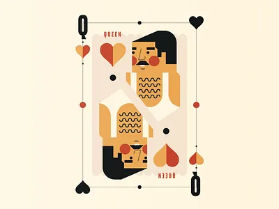 Queen card freddie illustration mercury poster queen texture