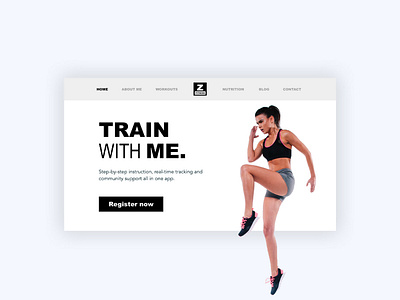 Web UI - Fitness Model adobexd branding dailyuichallenge design digitaldesigner inspiration logo mobileapps mockup photoshop progress sketchapp typography ui uiux uxinspiration webdesign
