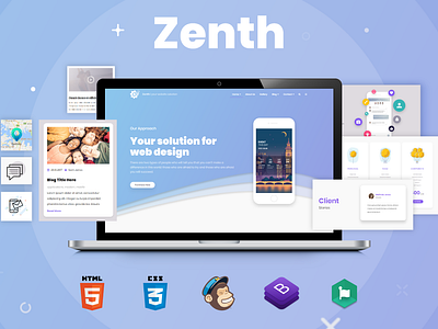 Web Design | App & Corporate HTML5 Template app landing page css html portfolio template ui design ux design web design