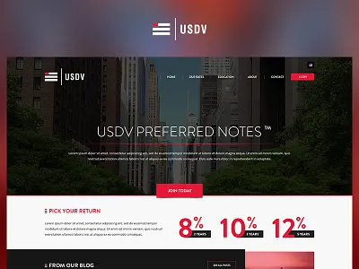 USDV architecture case study design photoshop project redesign ui ux web website