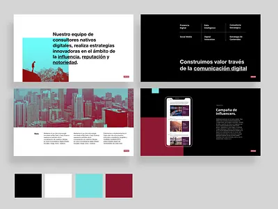 Agency book agency book clean credentials deck duotone keynote portfolio power point powerpoint presentation slides