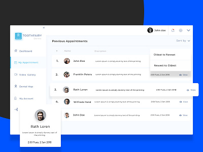 Cards & List application design cards dashboard design interface design listing panel uidesign uxdesign web admin webapp website