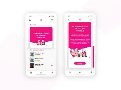 Travel APP design holiday international ios iphonexs travel ui user experience user interface ux
