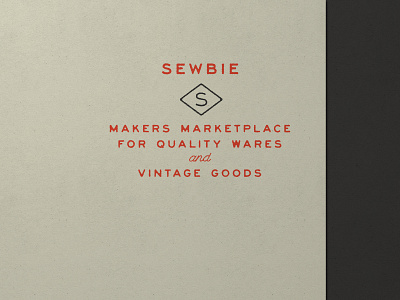 Nº 007 | Jessie Jay Design For Sewbie antique badge branding design heritage identity lockup logo philadelphia retro sans serif seal signpainting timeless typography vector vintage