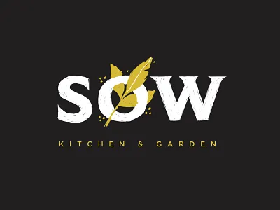 Restaurant Logo Reject branding identity illustration organic resaurant rustic sustainable typography vegan vegetables vegetarian