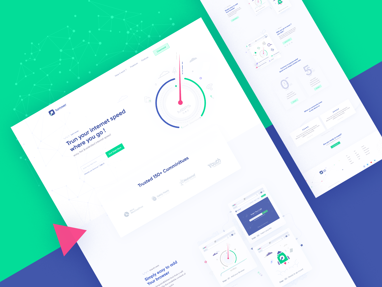 Extensions Landing Page by Rabi islam on Dribbble