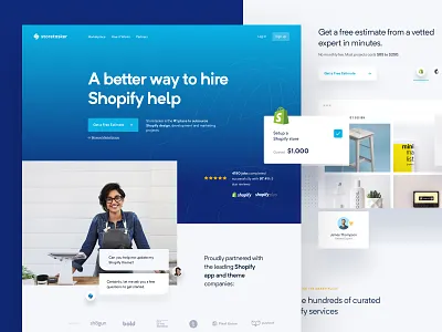StoreTasker - Website is Live! brand branding dashboard design lander landing page logo makreting research shopify ui user user experience user interface ux visual language web website