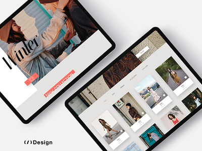 Site — Modern (Online boutique) adobe xd design site ui ux website xd