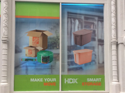 Manhattan Windows design display manhattan retail signage the home depot windows