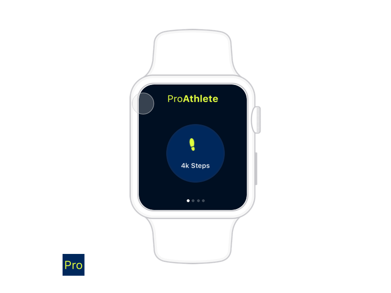 Freebie Apple Watch Fitness App animation app apple watch design exercise fitness flat freebie gym principle sketch ui ux workout
