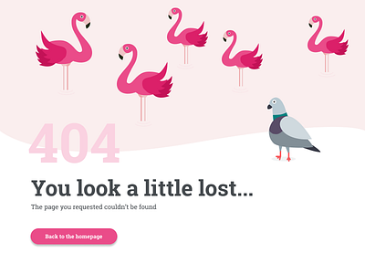 Daily UI #008 | 404 page 404 404 page daily ui daily ui 008 dark ui design design app figma flamingo minimal minimalism music player music player ui pigeon product design settings ui uipractice uiux ux ui