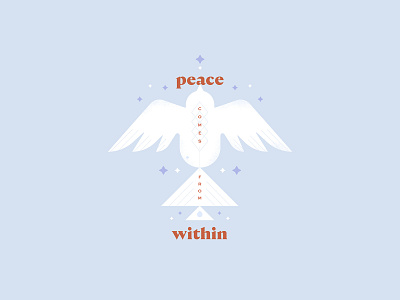 #PollinateWithPeace - No.2 bird dove geometric illustration peace pollinate pollinatewithpeace texture