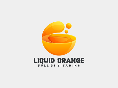LIQUID ORANGE app branding design fruit logo graphic design icon illustration logo orange logo ui ux vector