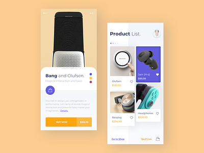 App Store app app concept app store beoplay clean headphones minimal product store