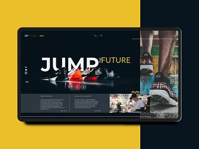 Air Max 270 Landing app app concept app design daily challange daily ui design concept flat footwear interaction landing page landing page concept minimal nike sketch app sneakers typography ui ux web website