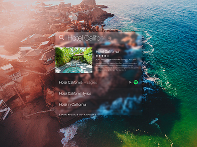 🔍 Search Bar (Daily UI 022) booking california concept daily ui design hotel hotel booking interaction music research search search bar sketch spotify uidesign user experience user interface ux