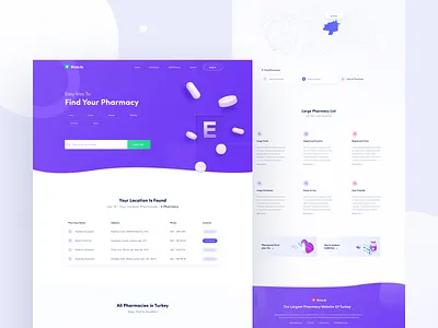 Pharmacy Finder doctor health landing page medical medicine pharmacy