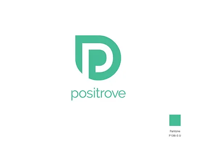 Positrove Logo branding design flat logo vector