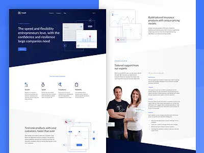 Root website - Enterprise insurance api bank developer enterprise insurance root