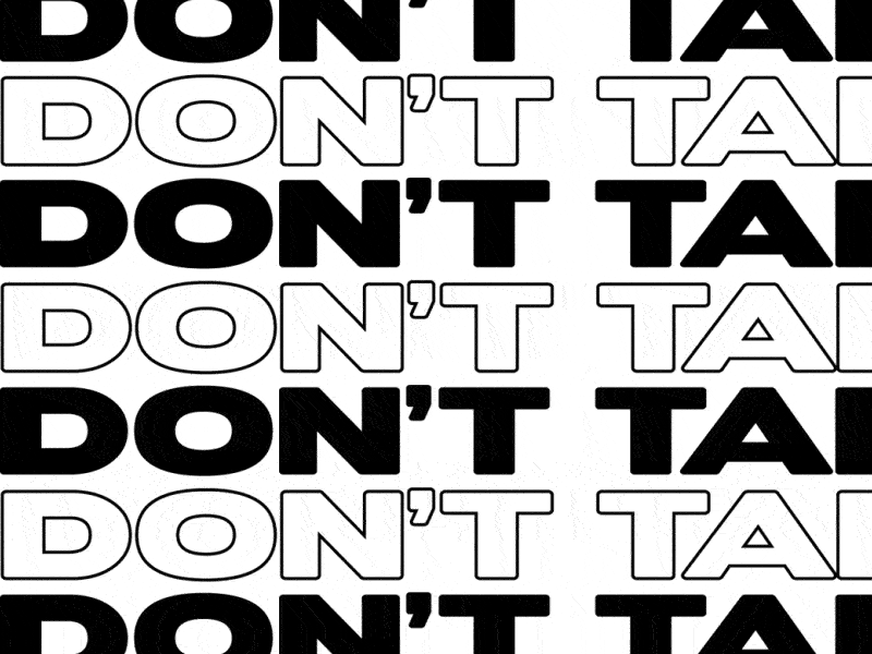 Abusive Type #4 animation design flat graphics motion type typography vector web website