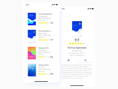 Audiobook application UI design app application audiobook book app design font icon ui ui deisgn ux