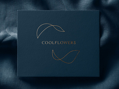 CoolFlowers: Flower Shop Branding branding branding agency branding design branding designer florist identity flower shop identity identity linear logotype logotype design logotype designer simple vector visual design