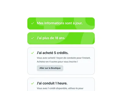 First steps design system first steps mobile onboarding steps style guide tasks to do todo ui ui kit