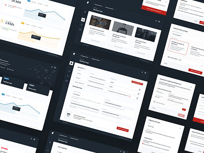 Virgil Security Dashboard dark dashboard design encryption keys management metrics module popup security statistics ui ux web website