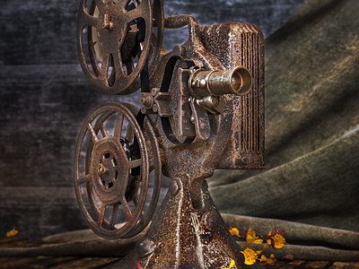OLD PROJECTOR 3d c4d design old