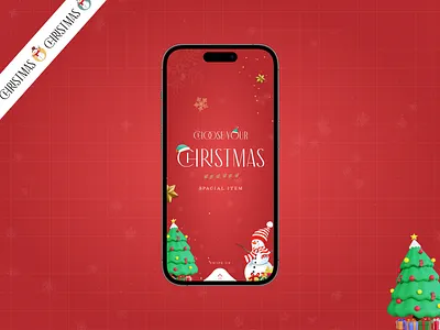 Christmas Special App app app design app ui christmas christmas decor christmas decoration christmas shopping e commerce e commerce app mobile mobile app online buying santa santa claus ui ui design x mas