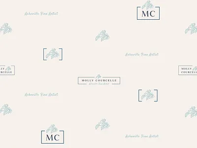 Brand Pattern Design artist design designer floral flower icon iconography icons logos pattern ux