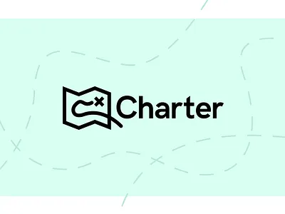 Charter Branding branding charter green logo map map logo maps
