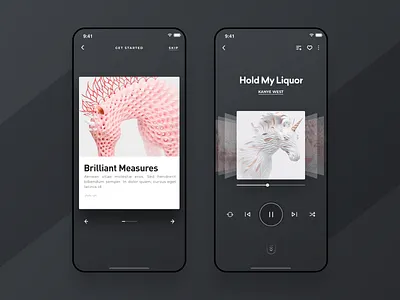 A small interface exercise design ui