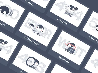 States For Web 404 error 404 page empty states illustration ui 插画