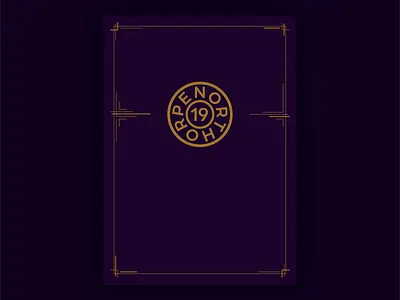 Northorpe 19 Invite branding cover design design gatsby identity invite logo logo design ticket