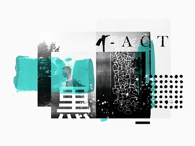 Composition 001 black and white collage collage art graffiti lettering photography typography xerox