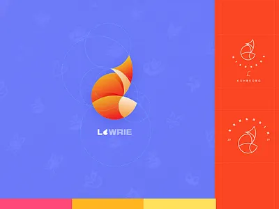 Lowrie Logo animal app art article brand branding design god icon icon app illustration iphone logo notes typography ui ux web
