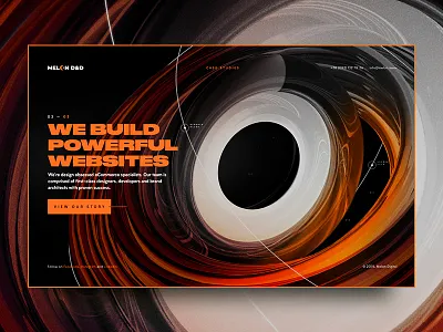 Melon Digital, pt. 2 3d cinema 4d colorful colors design digital graphic illustration page promo screen web