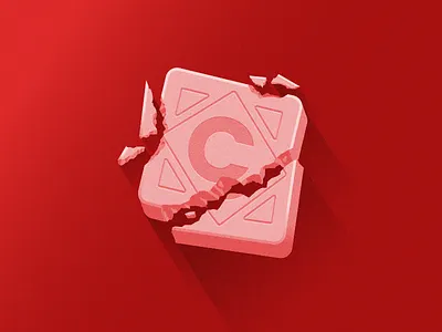 Creative Block broken creative block grain illustration illustrator subtle texture vector