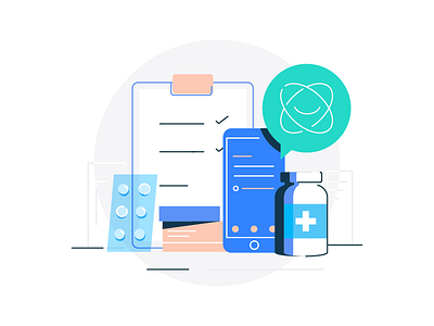 A 24/7 personal doctor app branding chat chatbot customer care design empty state empty states medical medical app mobile pharmaceuticals ui ux