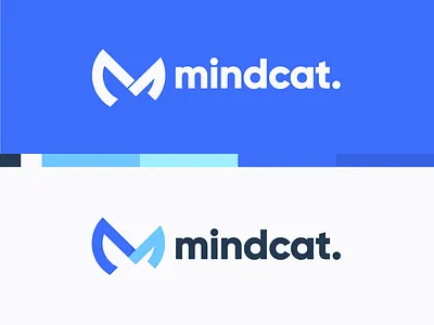 Mindcat Logo branding design logo