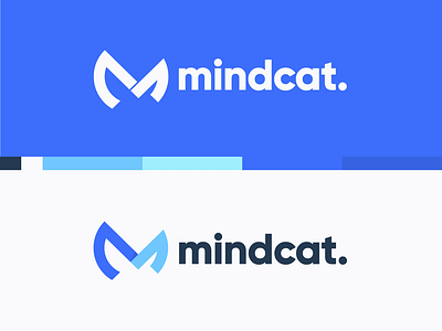 Mindcat Logo branding design logo