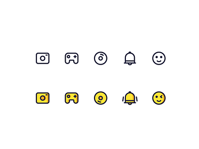 Tabbar Icon design icon ui