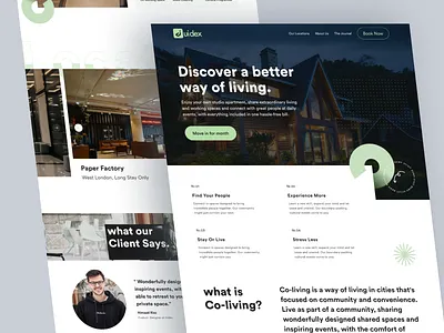 Real Estate Agency website airbnb apartement booking buy house graphic design home home page hotel house landingpage realestate realestate agency rent house ui uidex uiux website